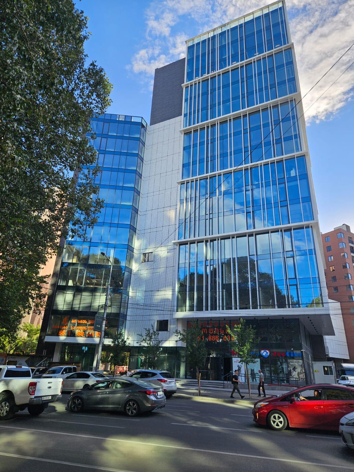 Krtsanisi Modern glass-fronted business center on Gorgasali Street